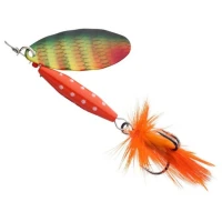 Lingurita Rotativa ABU GARCIA Reflex Red LF, Yellow Perch, 12g, 5.7cm