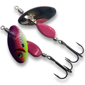 Lingurita Rotativa BERTI Axat Pro Elite UV Micro-2, Nickel / Roz, 2.9g Lingurita Rotativa BERTI Axat Pro Elite UV Micro-2, Nickel / Roz, 2.9g