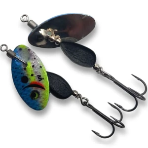 Lingurita Rotativa BERTI Axat Pro Elite UV Micro-2, Sexy Shad / Negru, 2.9g