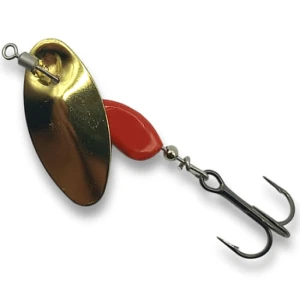 Lingurita Rotativa BERTI Axat Pro Micro-2, Gold / Rosu, 2.9g