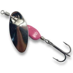 Lingurita Rotativa BERTI Axat Pro Micro-2, Nickel / Roz, 2.9g