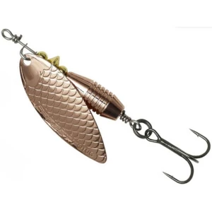 Lingurita Rotativa DAM Effzett Fast Water Spinner, Copper, 10g