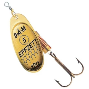 Lingurita Rotativa DAM Effzett Standard Spinner Sinking, Gold, Nr.5, 12g, 1buc/pac
