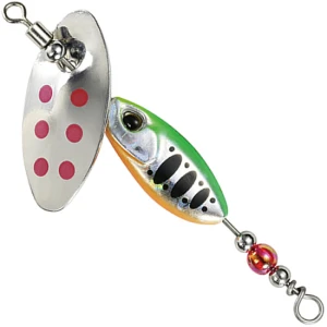 Lingurita Rotativa DUO Spearhead Ryuki Spinner, PJA4140 Lime Chart Yamame, 2cm, 3.5g Lingurita Rotativa DUO Spearhead Ryuki Spinner, PJA4140 Lime Chart Yamame, 2cm, 3.5g