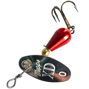 Lingurita Rotativa MEPPS Platinum, Argintiu / Rosu, 2.5g