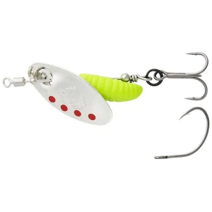 Lingurita Rotativa Savage Gear Spinner Grub, Sinking, Silver Red Lime, Nr.1, 3.8g Lingurita Rotativa Savage Gear Spinner Grub, Sinking, Silver Red Lime, Nr.1, 3.8g