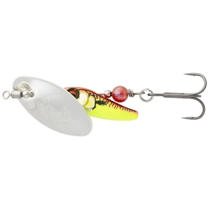 Lingurita Rotativa Savage Gear Spinner Sticklebait, Sinking, Silver Red Yellow, Nr.3, 7.3g