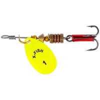 Lingurita Rotativa X-fish Fish Stark, 4.5g, Nr.2, Nikel Lime, 1buc/pac