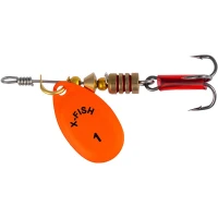 Lingurita Rotativa X-fish Fish Stark, 4.5g, Nr.2, Nikel Orange, 1buc/pac