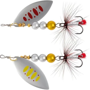 Lingurita Rotativa X-FISH Orbit, 4g, Nr.1, Silver, 1buc/pac