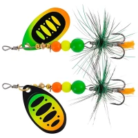 Lingurita Rotativa X-fish Sirius, 3.7g, Nr.1, Fire Tiger, 1buc/pac
