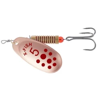 Lingurita Rotativa X-fish Spike, 4.5g, Nr.2, Cooper, 1buc/pac