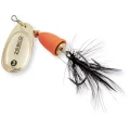 Lingurita Rotativa Zebco 4g Trophy Z-Vibe & Fly No. 1 orange body/gold/black fly sinking