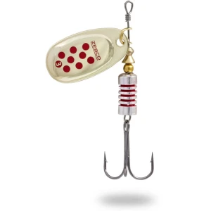 Lingurita Rotativa Zebco Trophy Z-Swirl Gold/Red Dots, Nr.5, 14g, Sinking Lingurita Rotativa Zebco Trophy Z-Swirl Gold/Red Dots, Nr.5, 14g, Sinking