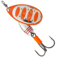 Lingurtia Rotativa Savage Gear Rotex Spinner, Nr.4, Fluo Orange Silver, 11g, 1buc/pac