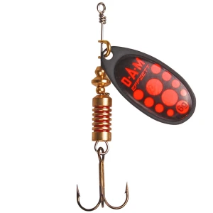 Rotativa DAM Effzett Standard Nr.3, Black Red, 6g Rotativa DAM Effzett Standard Nr.3, Black Red, 6g