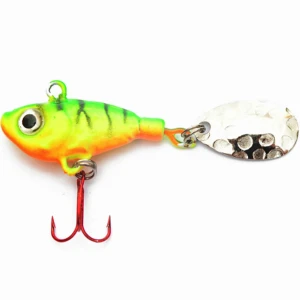 Spinnertail Profi Blinker Spinner Jig Fish, Fluo Fire Tiger, 10g Spinnertail Profi Blinker Spinner Jig Fish, Fluo Fire Tiger, 10g