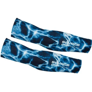 Maneci Bluza Savage Gear Protectie Soare Marine UV Sea Blue One Size Maneci Bluza Savage Gear Protectie Soare Marine UV Sea Blue One Size