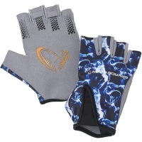 MANUSI SAVAGE GEAR MARINE CU DEGETE TAIATE SEA BLUE MAR.L