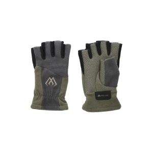 Manusi Mikado Fleece - Half Finger L Gray-Green