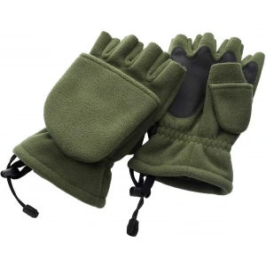 Manusi Trakker Polar Fleece Gloves, Green Manusi Trakker Polar Fleece Gloves, Green