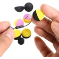Boilies Artificial MACK2 Ziggy Foam Boilie Two Tone, 12mm, Alb-Roz, 6buc/pac Boilies Artificial MACK2 Ziggy Foam Boilie Two Tone, 12mm, Alb-Roz, 6buc/pac