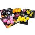 Boilies Artificial MACK2 Ziggy Foam Boilie Two Tone, 12mm, Galben-Alb, 6buc/pac