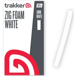 Spuma Trakker Zig Foam, 5mm, 7cm, White, 4buc/plic Spuma Trakker Zig Foam, 5mm, 7cm, White, 4buc/plic