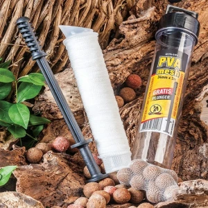 Kit Extra Carp Plasa Solubila PVA Mesh + Tija Compresie, 5m 22mm Kit Extra Carp Plasa Solubila PVA Mesh + Tija Compresie, 5m 22mm