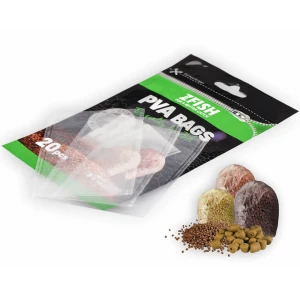 Pungi PVA ZFISH Marime M, 70x110mm, 20buc Pungi PVA ZFISH Marime M, 70x110mm, 20buc