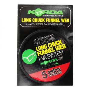 REZERVA PLASA SOLUBILA KORDA PVA LONG CHUCK FUNNEL WEB 5M REZERVA PLASA SOLUBILA KORDA PVA LONG CHUCK FUNNEL WEB 5M