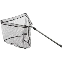 Minciog Aluminiu Zfish Landing Net Nfx Rubber Mesh, 200cm, 3seg