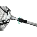 Minciog Aluminiu Zfish Landing Net NFX Rubber Mesh, 200cm, 3seg