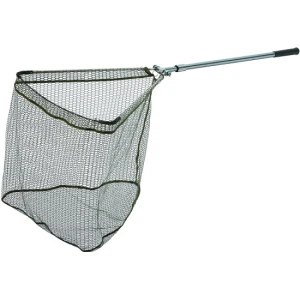 Minciog Cormoran Aluminiu Plasa Cauciucata, 80x80cm, 280cm, 3seg