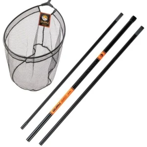Minciog Complet GURU Net Handle Combo, 250x50cm, 3seg