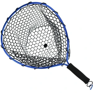 Minciog RTB Rubber Landing Net Black and Blue, 30x35cm
