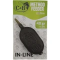 Method Feeder C&B Extra Inline, 40g Method Feeder C&B Extra Inline, 40g