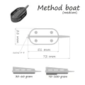 Momitor Orange Method Boat 90g Momitor Orange Method Boat 90g