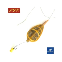 Montura Attack Feeder Momitor Method Carlig Hayabusa Nr 10 + Pop-up Montura Attack Feeder Momitor Method Carlig Hayabusa Nr 10 + Pop-up