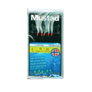 TAPARINA MUSTAD FEATHER NR.4 5BUC/PLIC