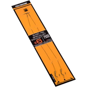 Carlige Legate GAMAKATSU POLE POSITION Basic Rig Specialist Nr.6, 18cm/25lbs, 2buc/pac Carlige Legate GAMAKATSU POLE POSITION Basic Rig Specialist Nr.6, 18cm/25lbs, 2buc/pac