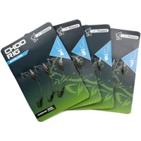 Carlige Legate Nash Chod Rig Barbless, Size 6, 3buc/pac