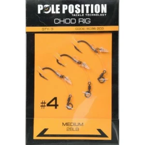 Carlige Legate Strategy Chod Rig Medium Nr.6 Carlige Legate Strategy Chod Rig Medium Nr.6