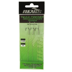 Forfac Feeder Cu Fir Textil Nevis cu Carlig nr.6 15LBS Forfac Feeder Cu Fir Textil Nevis cu Carlig nr.6 15LBS