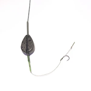 MONTURA INLINE LEADCORE FL PLUMB INTERSCHIMBABIL PLAT 80G CARLIG NR 6