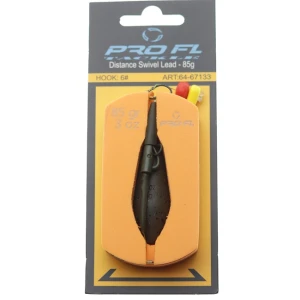 MONTURA PRO FL DISTANCE SWIVEL LEADCORE PLUMB PIERDUT DISTANCE 85G CARLIG NR 8