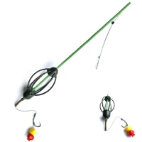 Montura Attack Momitor Inline 50g, Carlig Hayabusa M1 Nr.6 + Spin, Porumb Silicon Montura Attack Momitor Inline 50g, Carlig Hayabusa M1 Nr.6 + Spin, Porumb Silicon