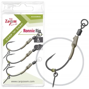 Montura Carp Zoom Ronnie Rig Nr.6, 3buc/pac Montura Carp Zoom Ronnie Rig Nr.6, 3buc/pac