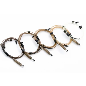 Montura Elicopter KORDA Dark Matter Leader Heli, Gravel, 40lbs, 50cm