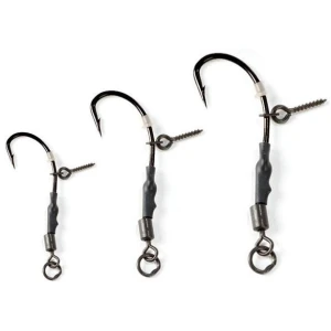 Montura Extra Carp Ronnie Rig Cu Surub, Nr.4, 3buc/plic Montura Extra Carp Ronnie Rig Cu Surub, Nr.4, 3buc/plic